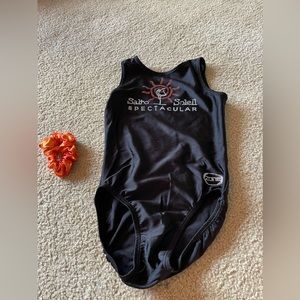 Ozone gymnastics leotard youth medium